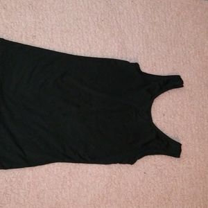 Plain black tank